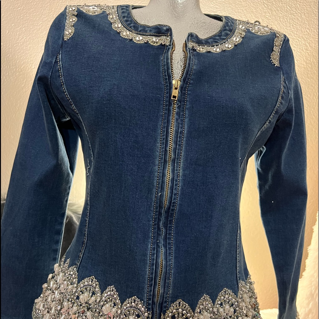 Luxe Moda Jacket Dk. Blue